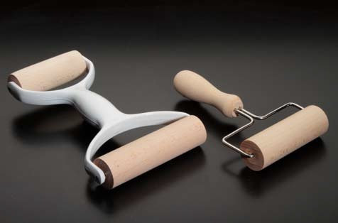BB&B CASALINGHI SNC STENDIPASTA set a rullo e doppio rullo in legno manico in alluminio