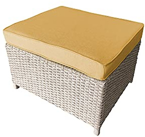 chilly pilley Palettenkissen Sitzkissen Gartenkissen Palettenpolster Palettenauflage Sitz Sofaskissen Garten Kissen Abnehmbar Waschbar Keder Naht (80x80x15, Camel)