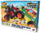 BLADEZ Hot Wheels Toyz Monster Trucks Build Kit - Crash Zone Twin Pack with Pull Back Action & Stunt Ramp - Hot Wheels Maker Kitz for Kids - Easy-to-Build, Eco-Friendly & Iconic Hot Wheels Playset