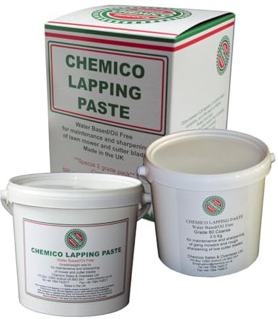 County Chemico Lapping Paste 2 Grade Pack. 1 x 500gm 80 grit / 1 x 500gm 120 grit.