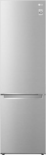 LG GBB72NSVCN1 Frigorifero Combinato Total No Frost, Classe C, 384L, Wine Rack, Door & Linear Cooling, Fresh Balancer & Converter, Ripiano Retrattile, Compressore Smart Inverter, Noble Steel
