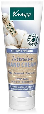 Kneipp Cottony Smooth Intensive Handcreme, Mandelöl & Sheabutter, 75ml | 6er Pack