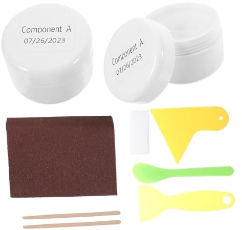 Tiles Repair Kit White Crystal Particle Epoxy Adhesive