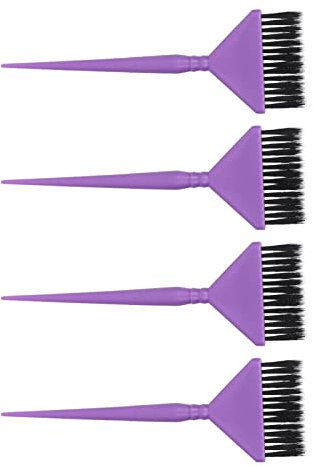 Set di 4 pennelli professionali per la pittura dei capelli, lavabili e riutilizzabili, per la casa di bellezza, salone, per colorare i capelli, applicatore di colore, per stilisti, set colorare