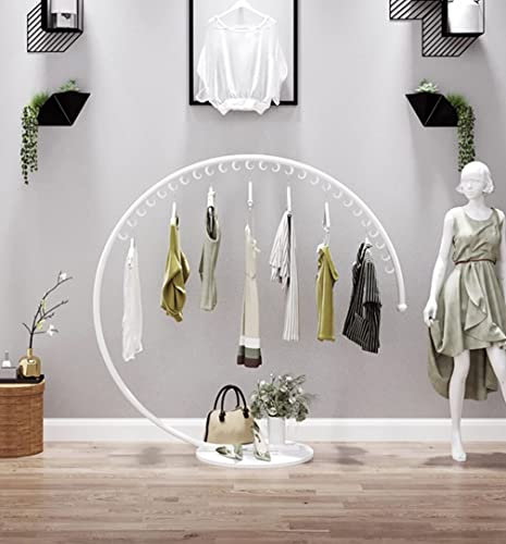 Robuster Kleiderständer – Mode-Bekleidungsgeschäft, Ausstellungsregal, Schlafzimmer-Hängeregal, super belastbare Kleiderstange für Kleidung