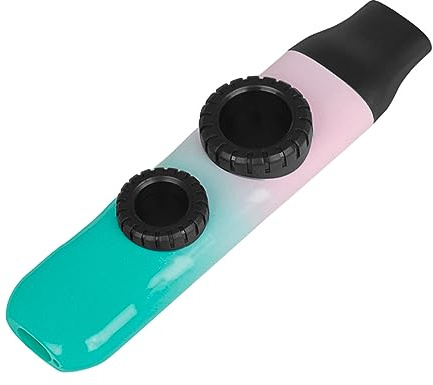 TOYANDONA Professionelles Kazoo-musikinstrument Aus Abs Mit Starker Resonanz Und Optimaler Mundform Leicht Zu Spielen Für Altersgruppen Geeignet Tragbar Mit Schnur Zum Anhängen