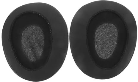 CIYODO custodia per auricolari staccabile Cuscinetti auricolari morbidi cuscini coperture adatto suggerimenti auricolari da studio padiglioni auricolari cuscinetti auricolari per Nero