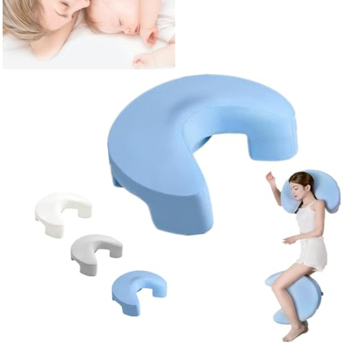 Seitenschläferkissen mit Armlöchern, ergonomisches Memory-Schaumkissen, Halswirbel-, Nacken-, Schulter- und Rotatorenmanschette, Schmerzlinderung, Seitenschläferkissen für Erwachsene