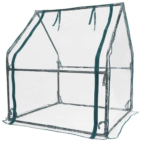 Invernadero pequeño de interior, impermeable y resistente a los rayos UV – Cortina invernadero de interior y exterior, para jardín, casa, balcón, apartamento urbano, principiantes, jardineros