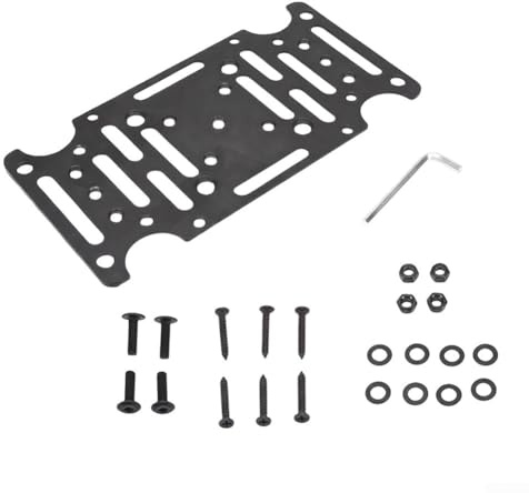Staffa per cassetta postale resistente, montaggio facile da installare, resistente alle intemperie per supporto cassetta postale da parete