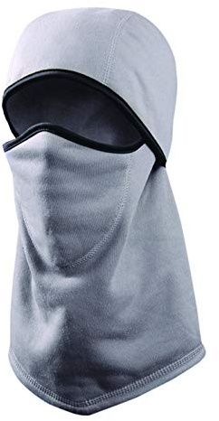 OccuNomix SF240-G Hinged Fleece Balaclava, One Size Fits Most, Gray
