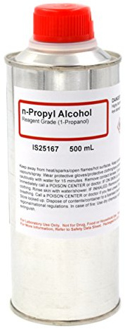 Reagent Grade N-Propyl Alcohol, 500mL - The Curated Chemical Collection
