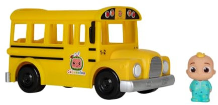 CoComelon CMW0031 Mitsing-Bus mit Musik und JJ Spielfigur, offizielle englische Sprachversion