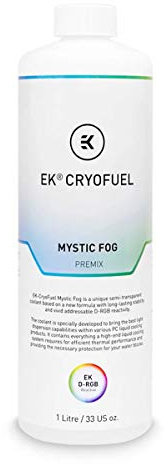 EKWB EK-CryoFuel Mystic Fog Premix, 1000ml, PC Liquid Coolant, Water Coolant