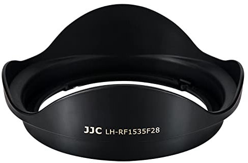JJC Pare-Soleil d'objectif à baïonnette pour Canon RF 15-35 mm f/2.8L is USM sur Appareil Photo Reflex numérique Canon EOS R R3 R5 R6 RP Ra C70