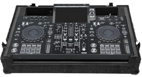UDG Ultimate Flight Case Pioneer DJ XDJ-RX3 Plus Wheels, Black (U91076BL)