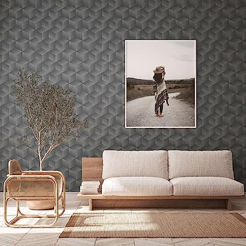 A.S. Création Natural Living 385064 Papier peint intissé Motif graphique 10,05 x 0,53 m Fabriqué en Allemagne