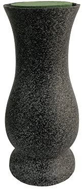 In Ground Grave Vase Cemetery Vase Grave Decoration Memorial Floral Vases with Spike and Floral Foam (Flowers are not Included)