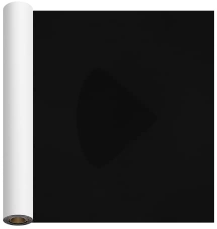 Mikrofaserstoff selbstklebend - Wildlederimitat Selbstklebend - Kunstleder Wildleder Optik Stretch Dehnbar Stoff Velours - für Autoinnenräume, Polsterungen, Schmuck-Schublade, Schwarz, 40 X 150 cm