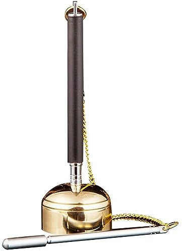 Fituenly 1 Set Handglocke, tibetische buddhistische Meditationsglocke, Singing Bowl für das Singen von Schriften, buddhistische Ausstattung