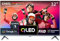 CHIQ Fernseher 32 Zoll QLED TV, FHD, HDR, Rahmenloses Metall-Design, Google TV, Chromecast, Google Assistant, Quad-Core CPU, WiFi, Dolby Audio, DBX-tv,Triple Tuner(DVB-S2/T2/C)