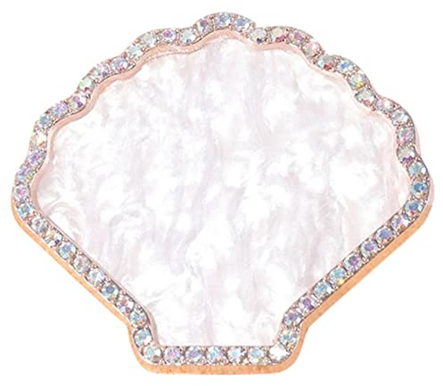 Healeved Espositore Per Unghie Vassoio in Resina Per Nail Art Elegante Tavolozza Decorativa Per Nail Art Per Smalto