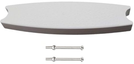 Replacement Swimming Pool Ladder, Replacement Steps for Straight Ladders, with 2 Screws, Non-Slip Steps for Most Buried and Ground Ladders