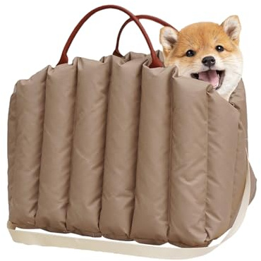 Portable Pet Carrier Bag - Pet Travel Bag | Dogch Bärbar bärväska ör husdjur | bärväska för | Katttransportlåda, hundar, valpar och Mittelgr