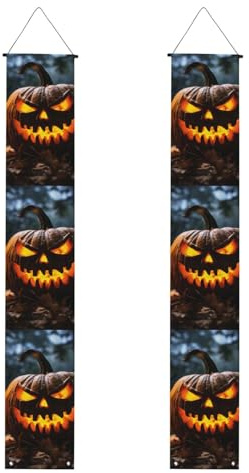 Halloween-Kürbis-Druck, Veranda-Banner für Thanksgiving, Indoor-Banner für Haustür, für alle Feiern