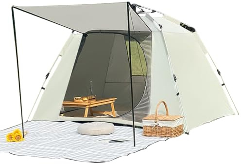 Tienda De Campaña con Montaje Instantáneo - 2-3 Personas Resistente Al Agua Y Plegable | Tienda De Exterior con Apertura Automática - para Mochilero Senderismo Montañismo Adultos Jóvenes Parejas