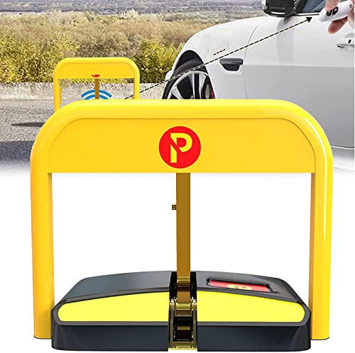 Blocco automatico per parcheggio con telecomando, serratura pieghevole di sicurezza, blocco per parcheggio privato, blocco per parcheggio, protezione per vialetto, 2 telecomandi, 2 telecomandi