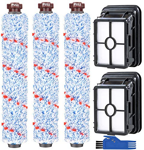 Kit 6pcs Remplacement Brosse Rouleau Bissell Filtres Bissell Crosswave 17132 et 2225N Series Accessoires de Nettoyage Bissell Crosswave