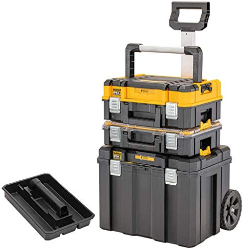 DeWalt TSTAK V2 Stackable Tool Box Bundle New 2020 Model