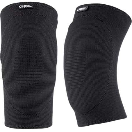 O'NEAL | Protezione del ginocchio | Motocross Enduro | Tessuto Flyknit per il massimo comfort, schiuma funzionale IPX® | Superfly Knee Guard V.22 | Adulto | Nero | Taglia M