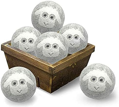 Wool Drying Ball 3 inches XL 100% New Zealand Wool Organic Reusable Natural Fabric Softener Low Allergy Infant Safety