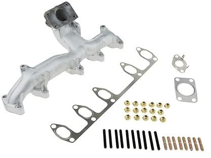 Collecteur d'échappement plus jeu de joints en fer ductile compatible avec 2.5TDI 2006-2013 076253031A 076253031
