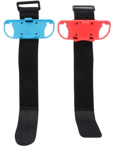 Uonlytech 2pièces Bracelet Pour Manette De Jeu Compatible Avec Switch Dragonne Réglable Sangle Élastique Pour Manette