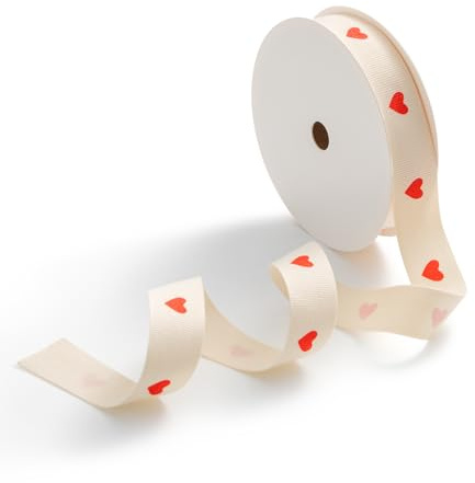 MORSUNBELA Baumwollband Geschenkband Baumwolle Schleifenband Beige | Baumwollband Geschenkband aus Baumwolle, 1,6 cm breit,natürliches Schleifenband,Stoffband Dekoband für Hochzeit und Deko