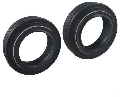 Lot de 2 joints anti-poussière pour fourche de vélo - 28,6/30/32/34 mm - Pour VTT et vélo de route - Pièces de rechange - Pièces de rechange (32 x 41,15 mm)