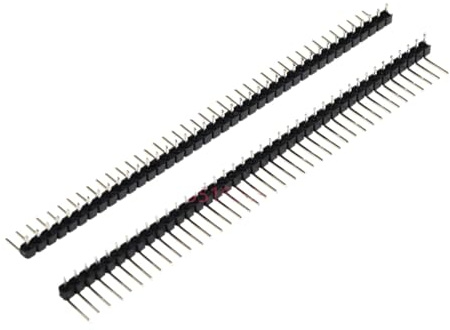 40P | 10Pcs 1X/2/3 4 5 6 8 10 40 Pin Single Row Right Angle Male Pin Header 2.54Mm Pitch Strip C0innector Socket 3P 4P 6P 8P 20P 40P New 2026 Electronic & Accessories