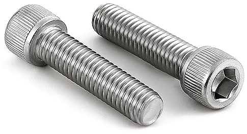 MewuDecor 1/4-20 x 1-1/2 Socket Head Cap Screws, Allen Socket Drive, Stainless Steel 18-8 (304), Full Thread, Bright Finish, Machine Thread, 25 PCS