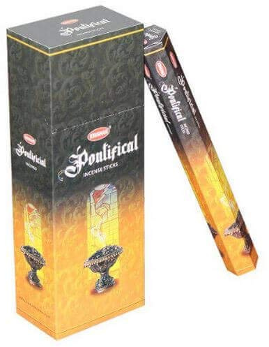 KRISHAN Encens Pontifical - Boîte entière 120 bâtonnets