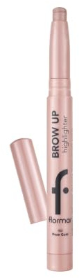 FLORMAR Highlighter Make Up Pen– Cremiges Highlighter Stift Make Up für Gesicht & Augenbrauen – Glänzende Champagnerfarbe – Lichtreflektierend & Langanhaltend – Ideal als Kontur- & Knickstift