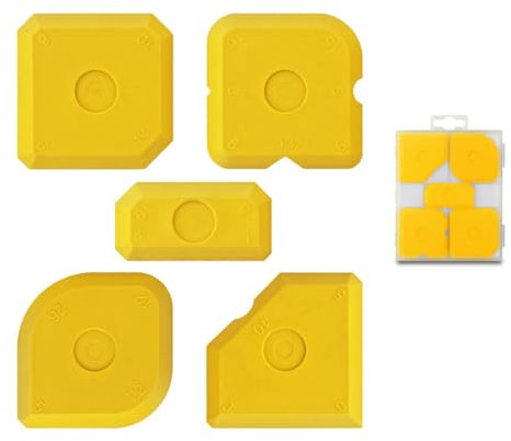 Applicateurs en silicone, racloirs, dissolvants lisses, outils de scellant, épandeurs, kit de finition, calfeutrage, joints de carrelage, rénovation de la maison, spatules grattoirs