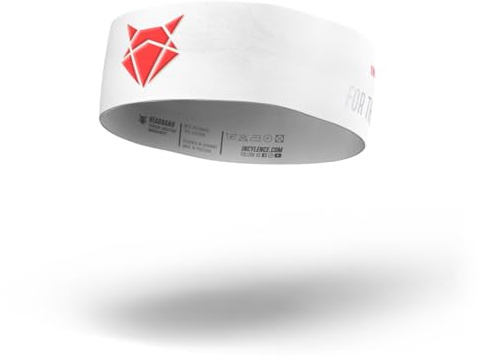 INCYLENCE Headband schmales Sport Stirnband für Damen und Herren aus hochwertigen italienischen Fasern, antibakteriell geruchsneutral, Frühling Sommer Herbst Winter