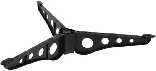 Homoyoyo Socle de sapin de Noël Support pratique Support unique Fixateurs Fixation noirâtre Vert Noir Noël Faux ornements amovibles Pieds artificiels