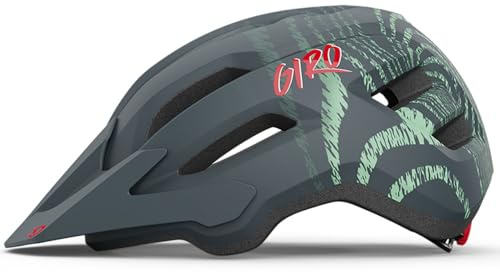 Giro Fixture II (UY) - Un Style VTT Haut de Gamme à Prix Abordable, Protection et Confort pour Pistes de Gravier et Singletracks, Couleur : Dark Grey, Taille : UY