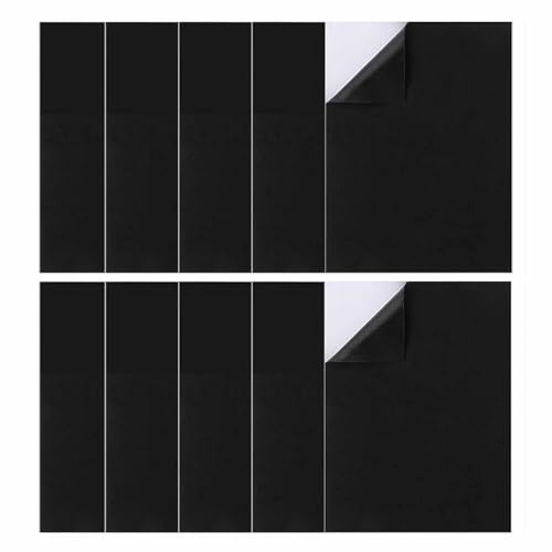 10 Stück Moosgummi Selbstklebend Platten,Eva Schaumstoff Selbstklebend Schaumstoffplatte,210*300*1mm Eva Foam Selbstklebende,Schaumstoff selbstklebend Platten,Moosgummi Schwarz Antirutschmatte