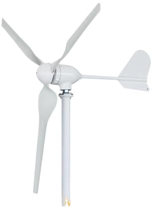 Aerogenerador, fuera de la red de 10KW for el hogar Generadores eléctricos de turbina de energía eólica horizontal de 12V 24V 48V Molino de viento Turbinas eólicas de arranque de baja velocidad del vi