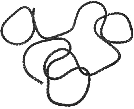 Mipcase Guaina Isolante Per Cavi Elettrici Protezione Per Cavi Spirale Tubo Di Protezione Per Metri Organizzatore Di Guaine Per Avvolgicavo Flessibile